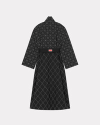 KENZO Long 'KENZO Sashiko Stitch' coat | REVERSIBLE