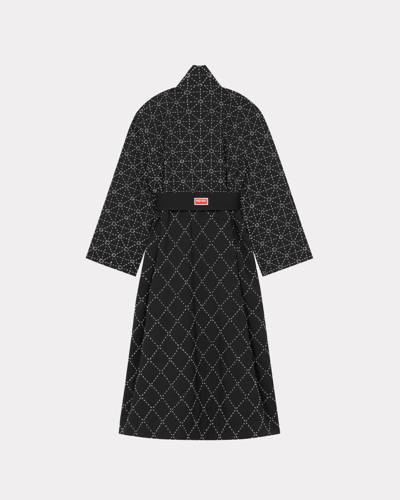 KENZO Long 'KENZO Sashiko Stitch' coat outlook