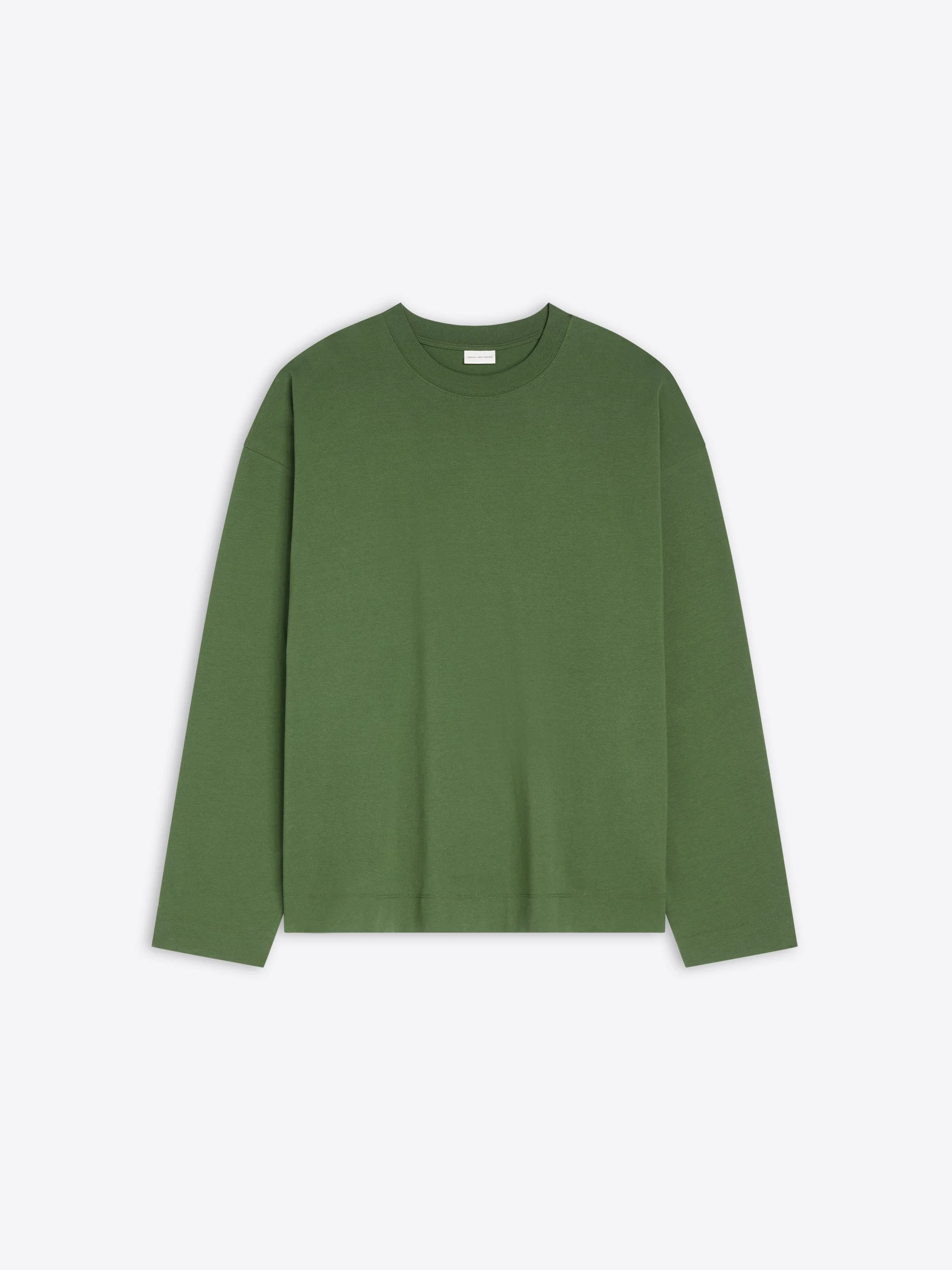 LONG SLEEVE COTTON TEE - 1