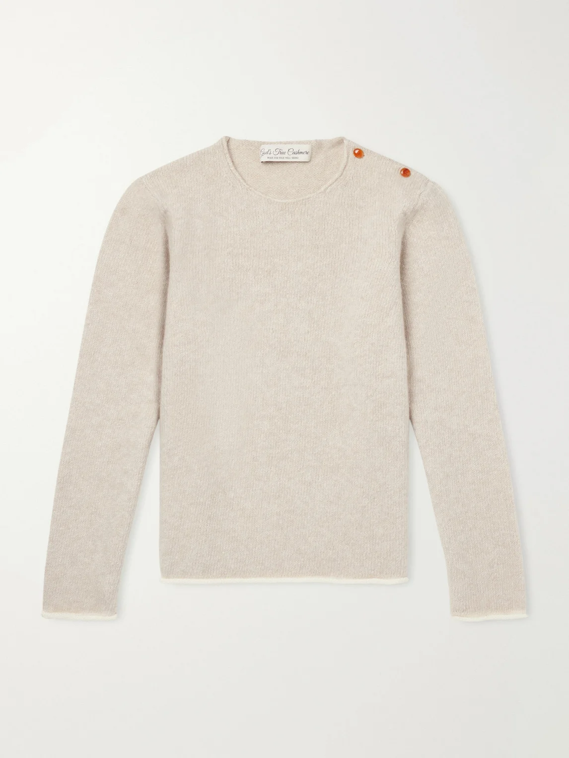 Bouclé Cashmere Sweater - 1