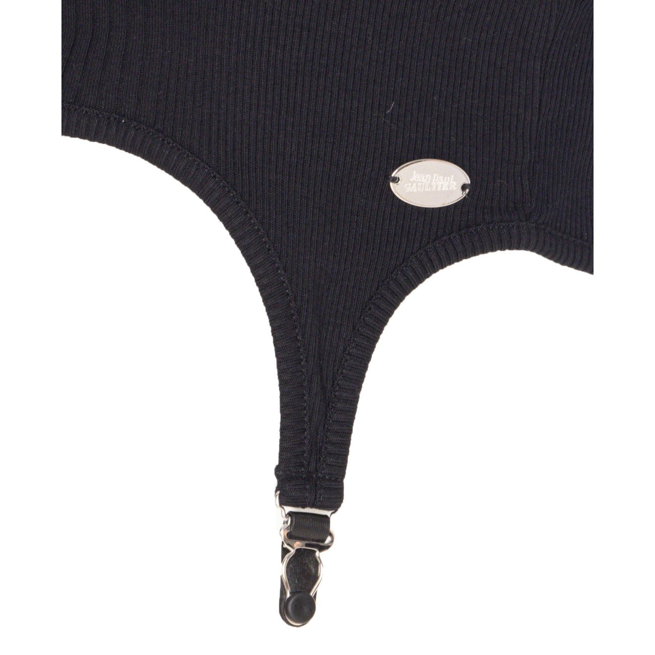 Jean Paul Gaultier Women Ribbed Bra With With Lingerie Garter - 3