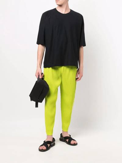 ISSEY MIYAKE oversize cotton T-shirt outlook