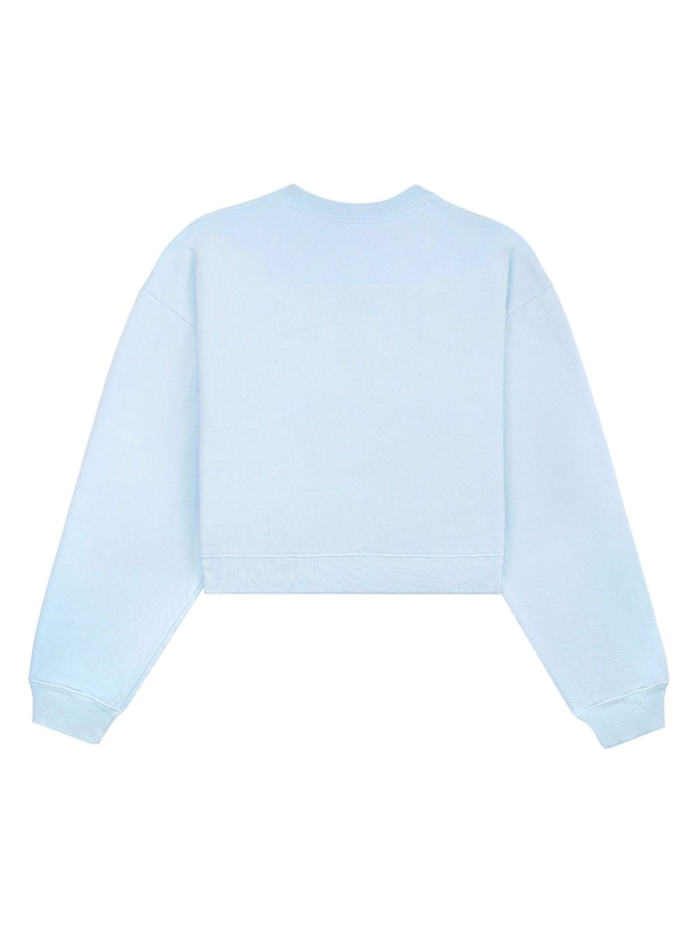 Health Resort cropped cotton sweatshirt - 3