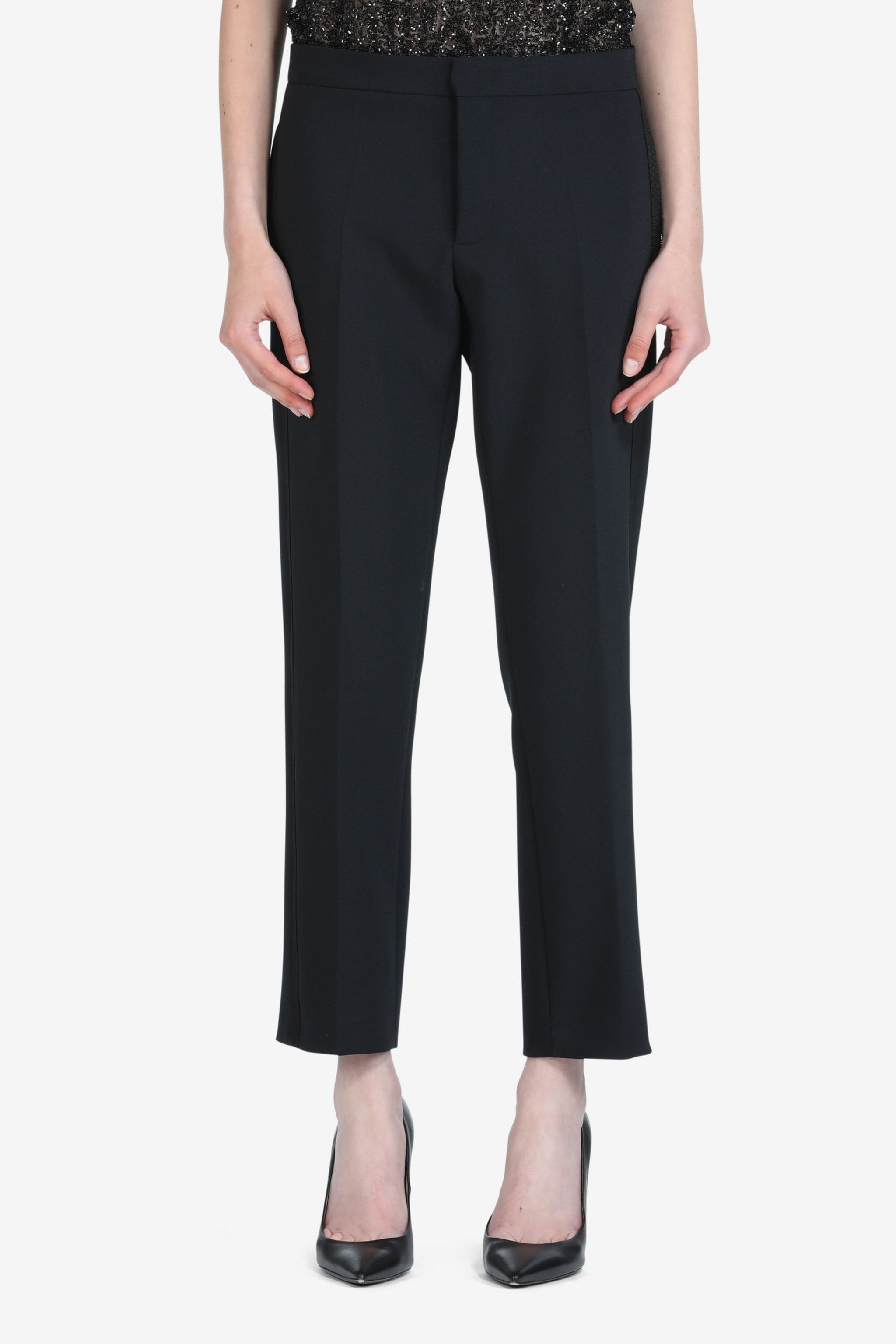 STRAIGHT-LEG TROUSERS - 1