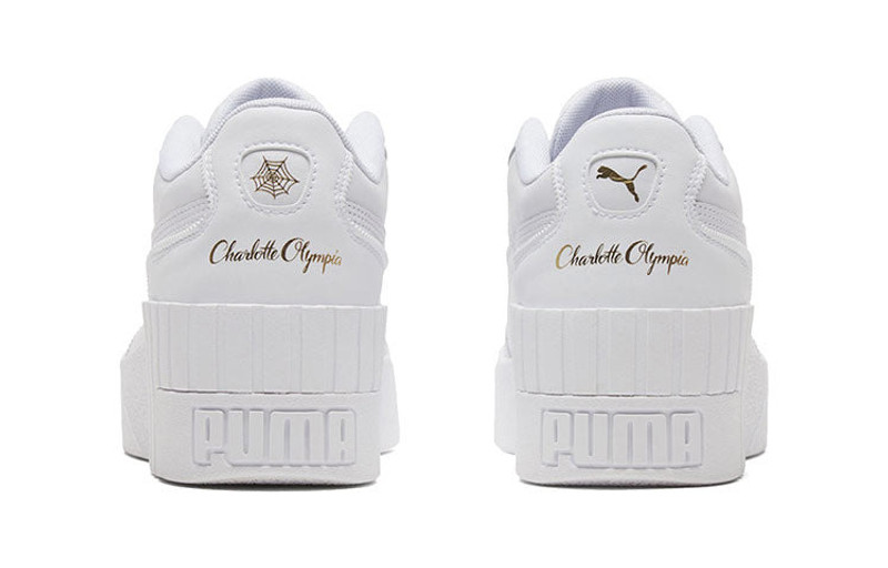 PUMA (WMNS) PUMA Charlotte Olympia x Cali Wedge 'Golden Stars' 374337-01 outlook