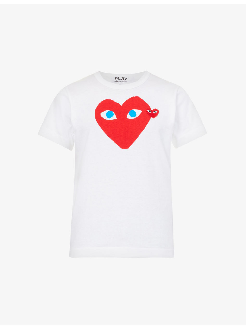 Heart-print cotton-jersey T-shirt - 2