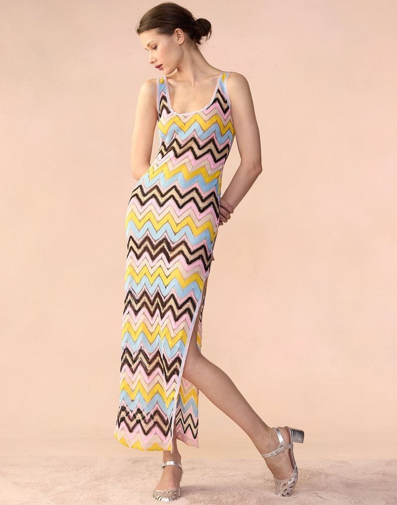 Zigzag Knit Dress 1