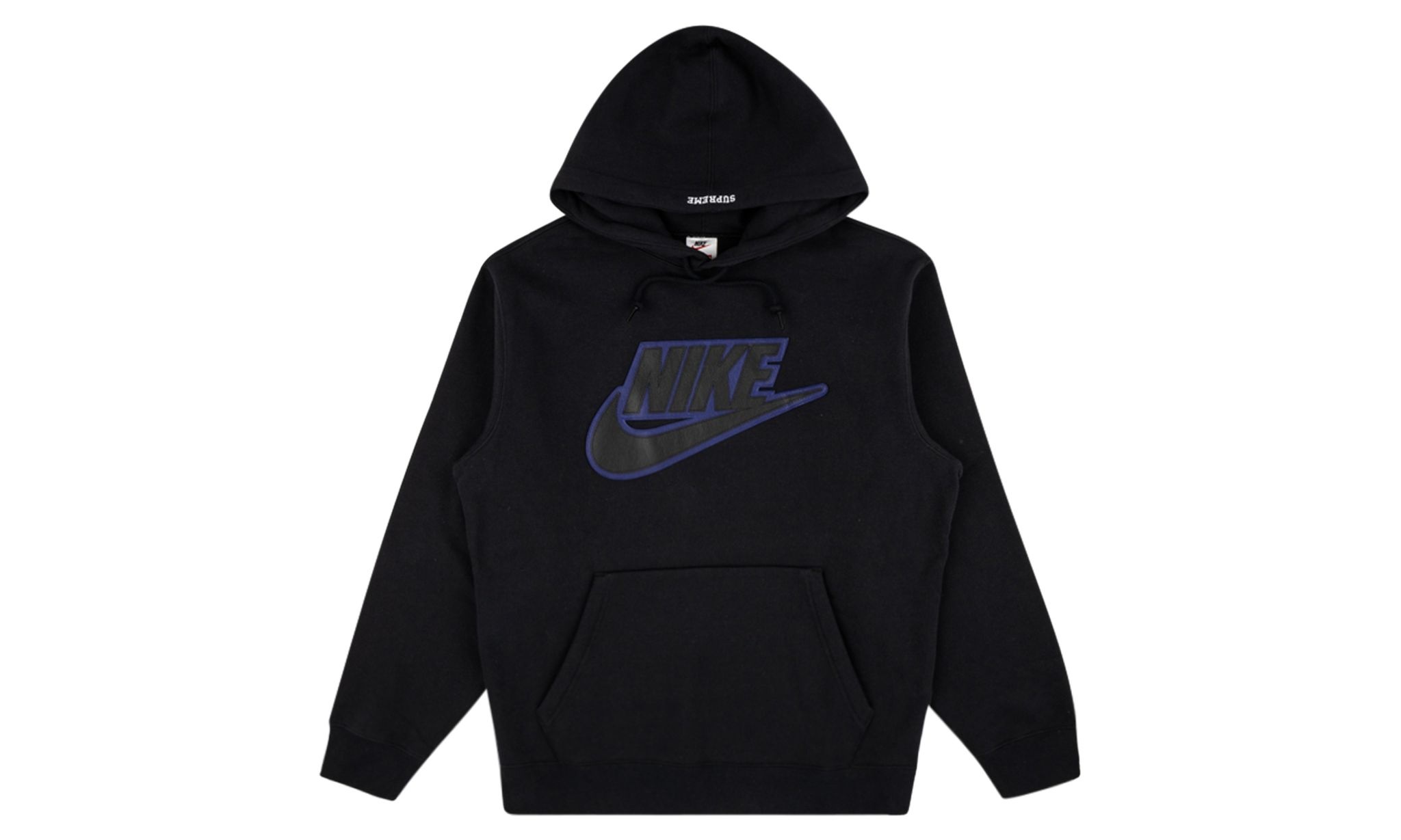 Nike Leather Applique Hoodie "FW 19" - 1