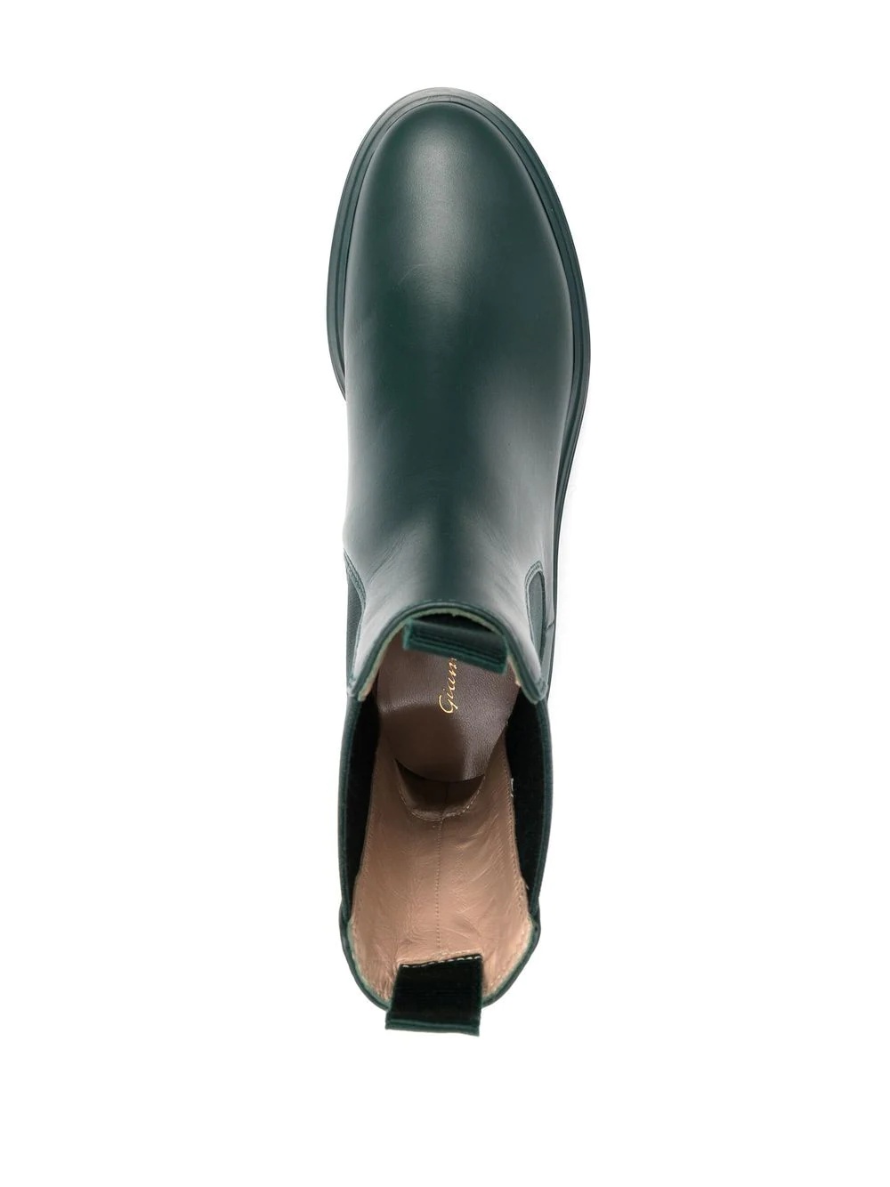 leather pull-on ankle boots - 4