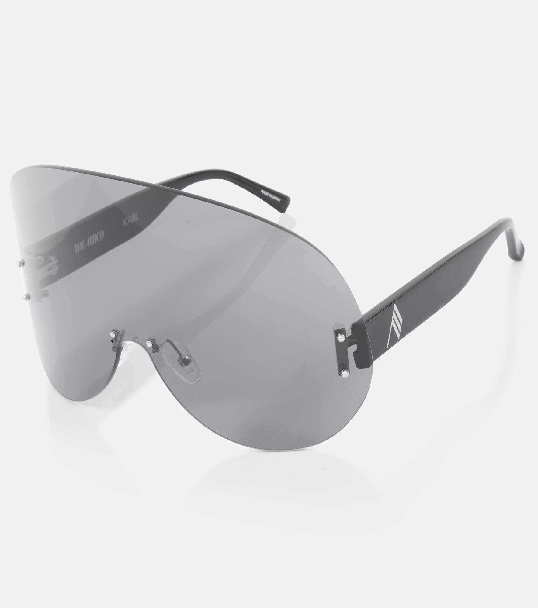 x Linda Farrow Karl mask sunglasses - 4