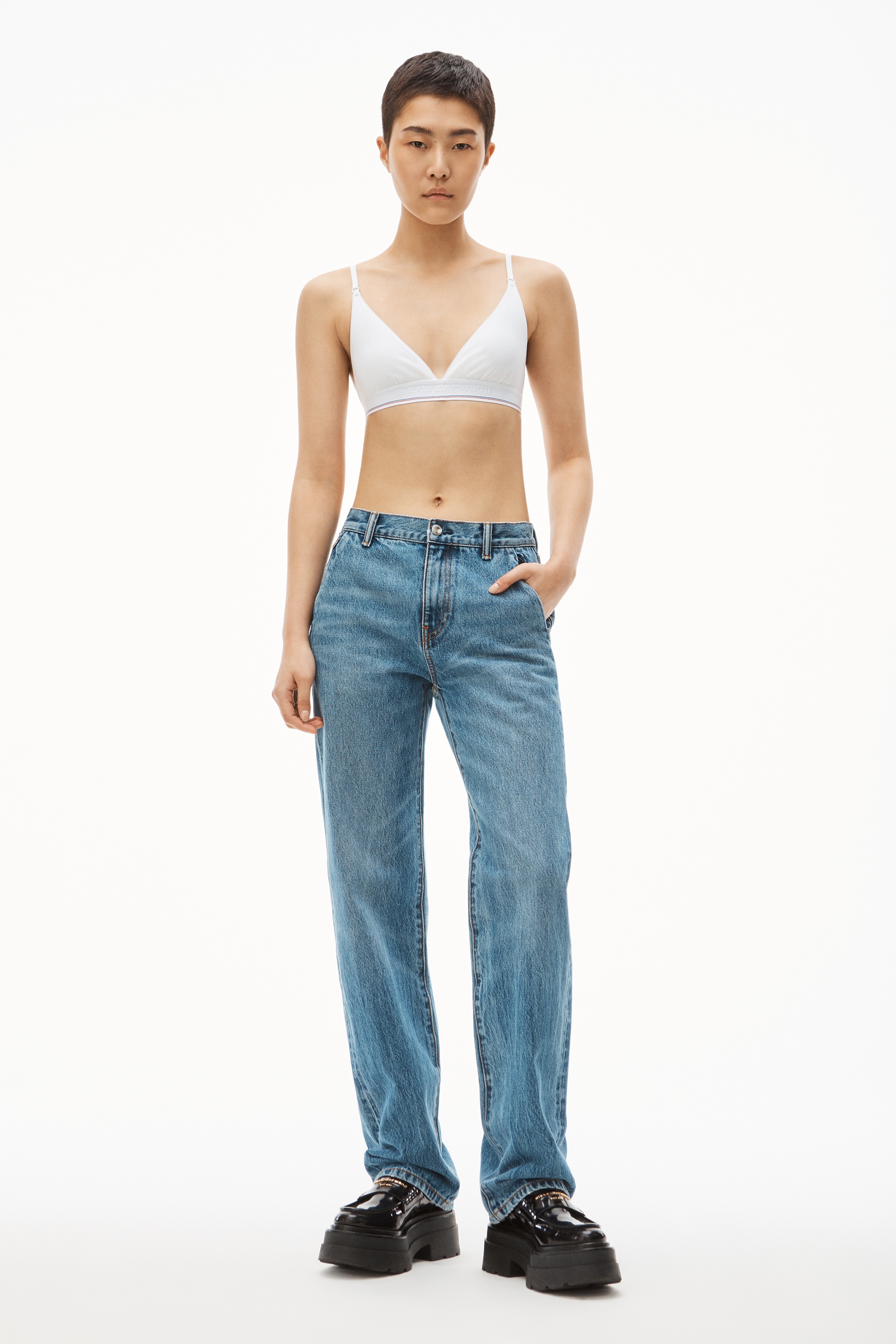 Bralette in Ribbed Jersey - 5