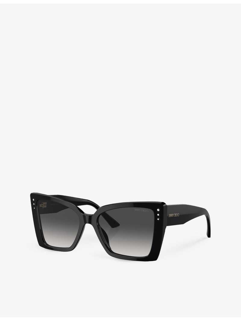 JIMMY CHOO JC5001B square-frame acetate sunglasses outlook