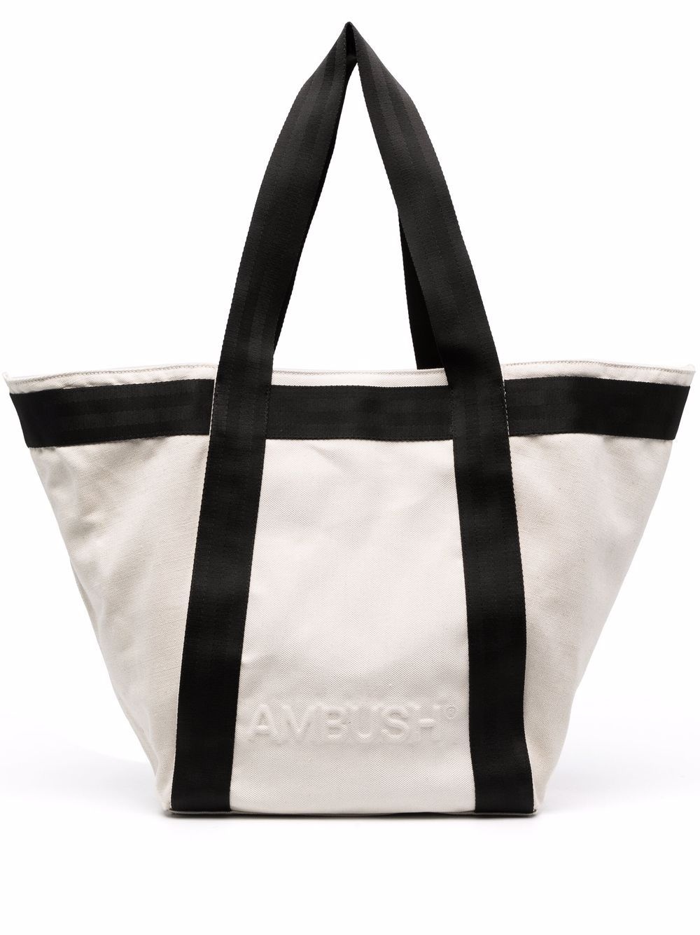 medium logo-embossed tote bag - 1