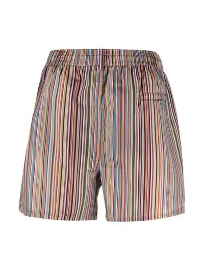 Paul Smith signature stripe-print swim shorts outlook