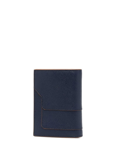 Marni logo-stamp leather wallet outlook