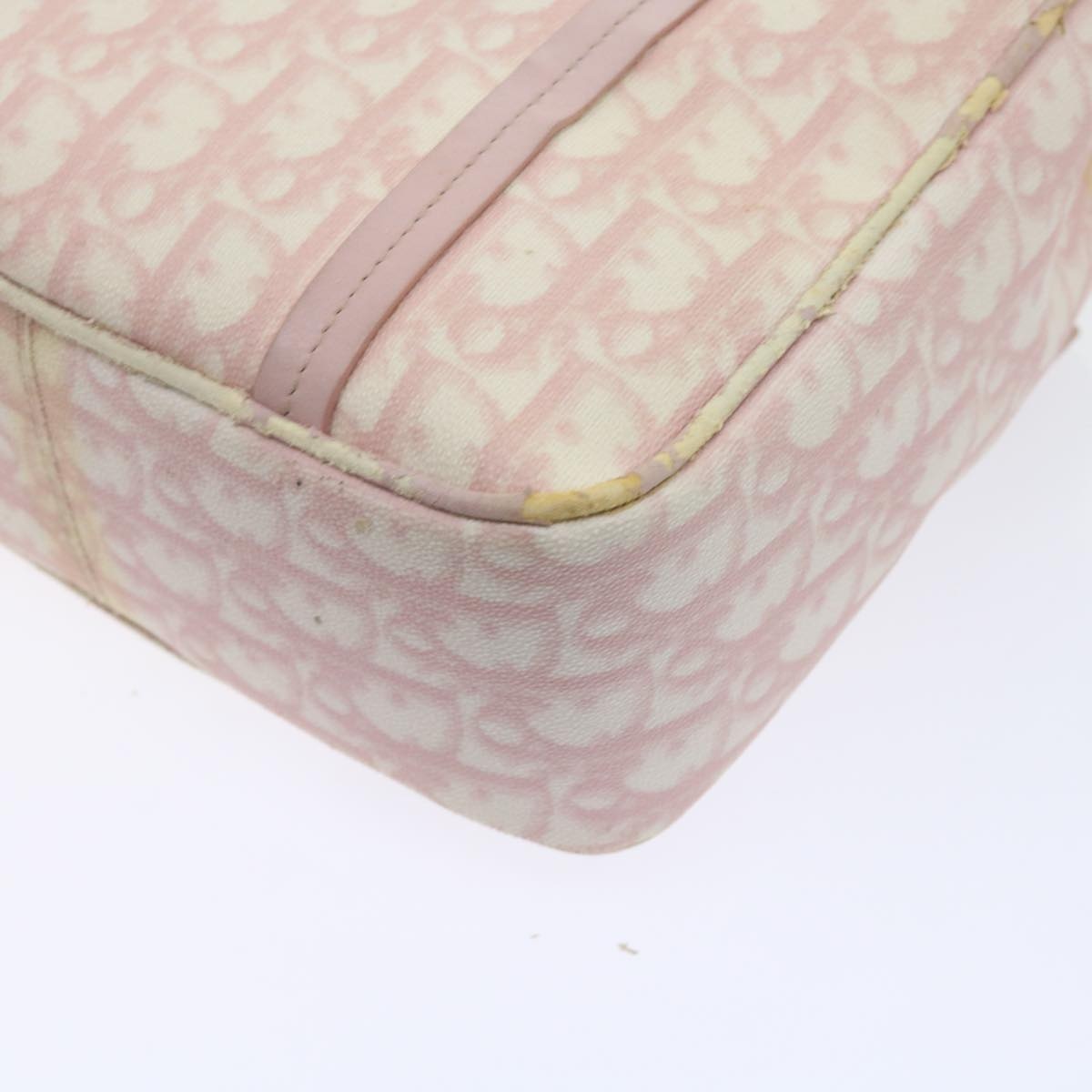 DIOR Trotter Romantic Hand Bag Leather Pink 09 Bo 09 Bo - 9