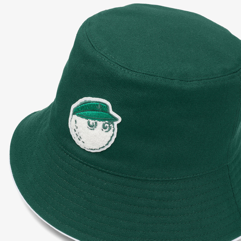 Jimmy Choo / Malbon 2.0 Bucket Hat
Malbon Green Embroidered Cotton Bucket Hat 3