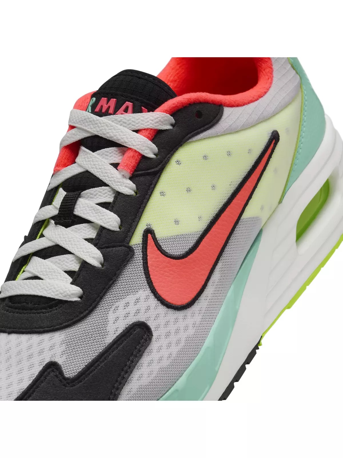 Air Max Solo "Vast Grey/Volt/Black/Hot Punch" Men's Shoe - 7