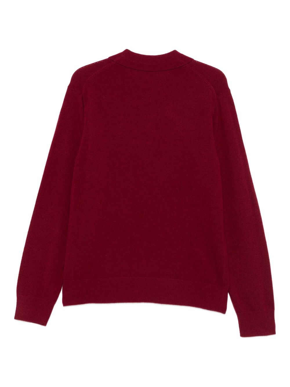 Como button-fastening polo top - 2