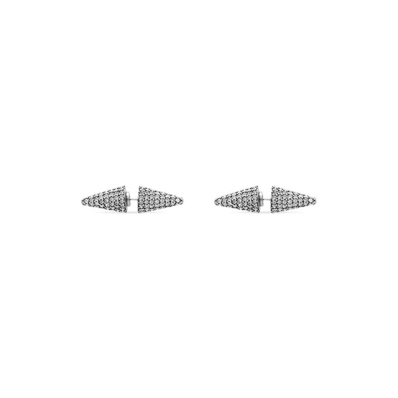 BALENCIAGA cagole spike earrings outlook