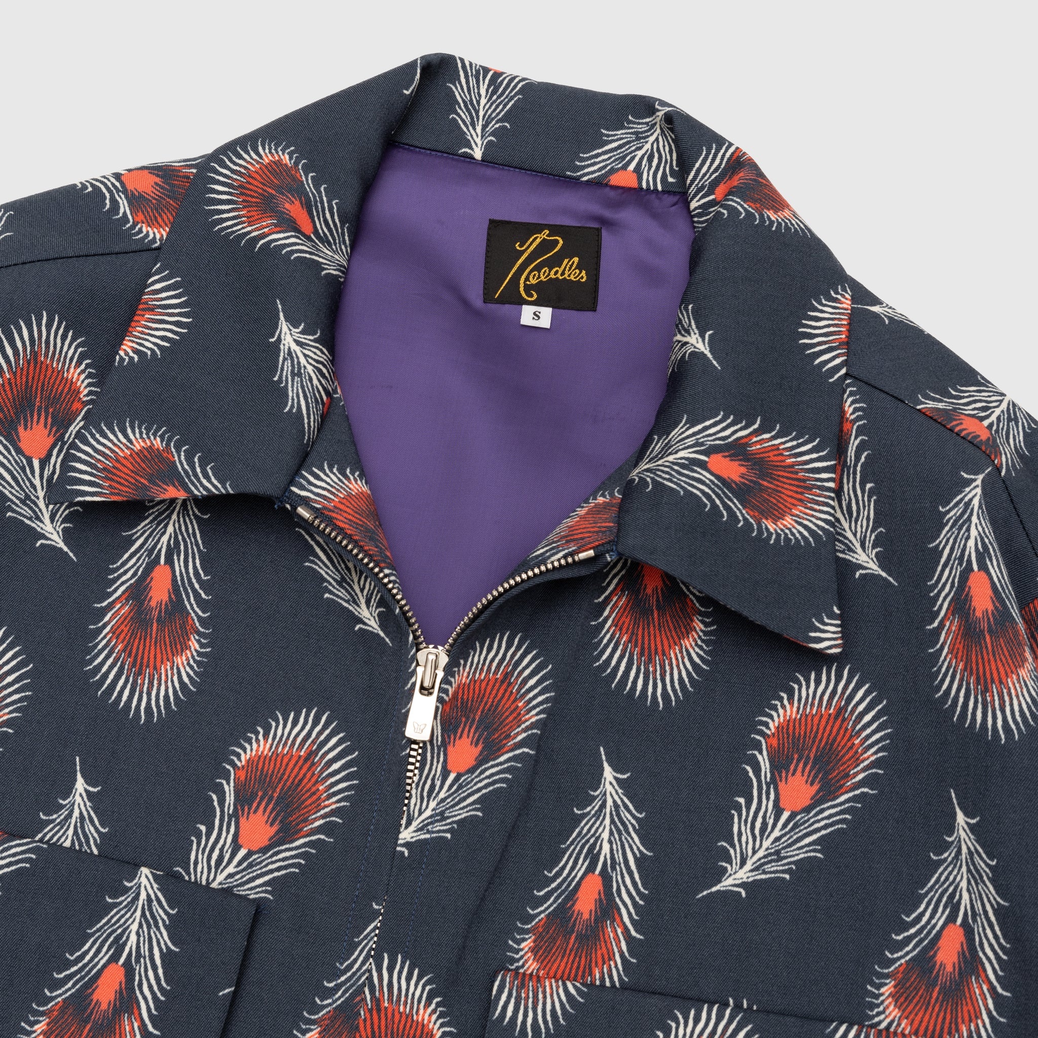 WOOL GABARDINE PRINTED SPORT JACKET - 2