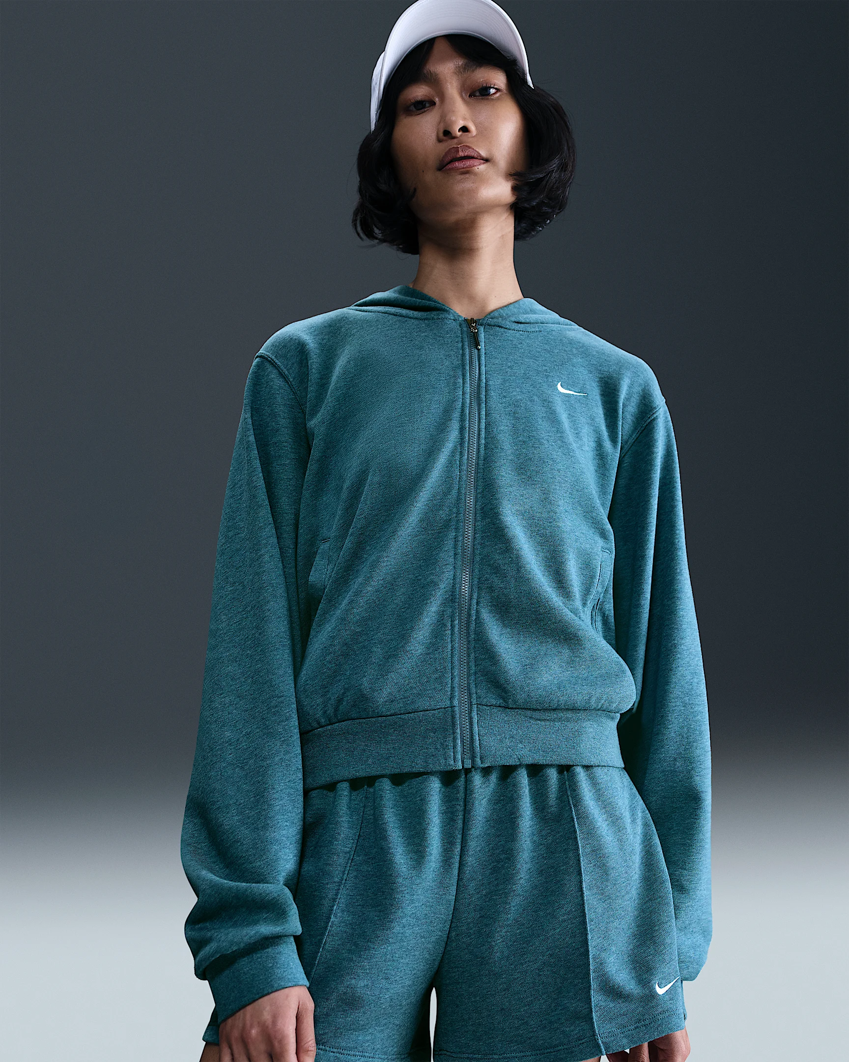 Nike Sportswear Chill Terry Women's Loose Full-Zip French Terry Hoodie - 1