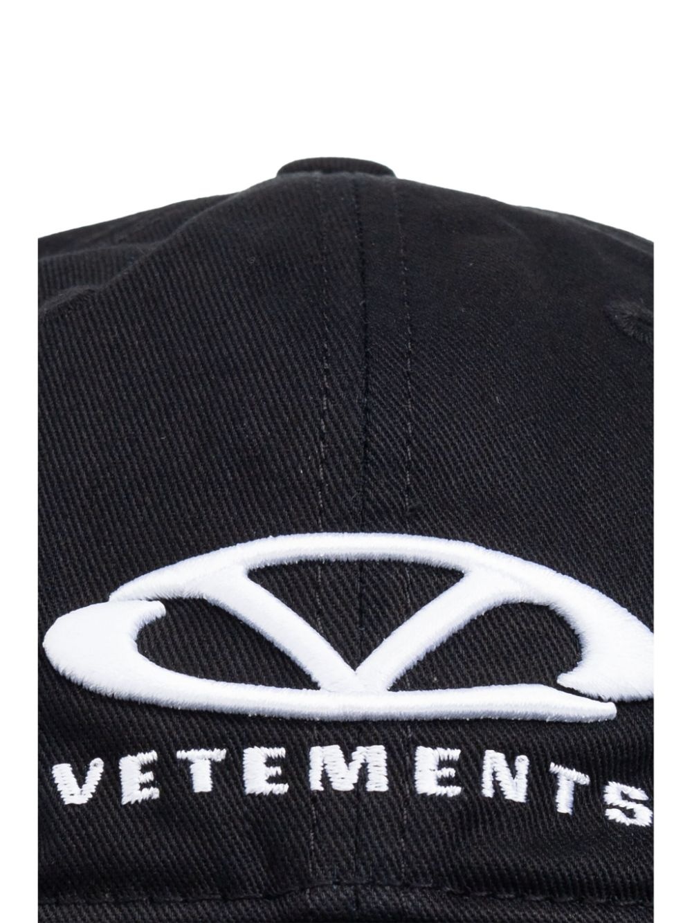 logo-embroidered cap - 4