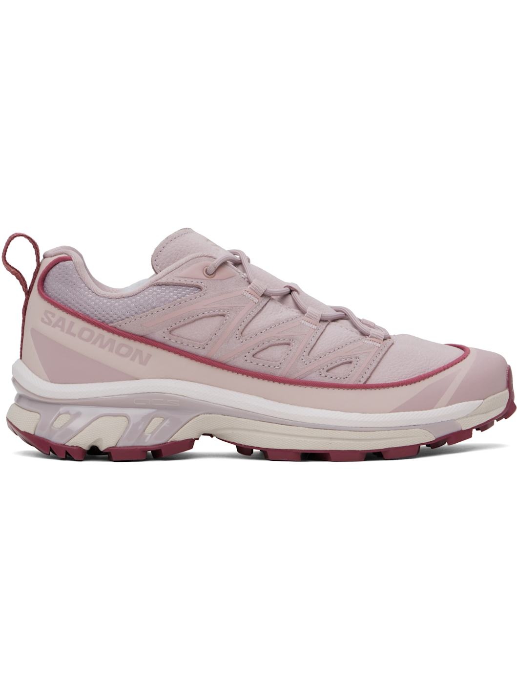 Purple XT-6 Expanse Leather Sneakers - 1