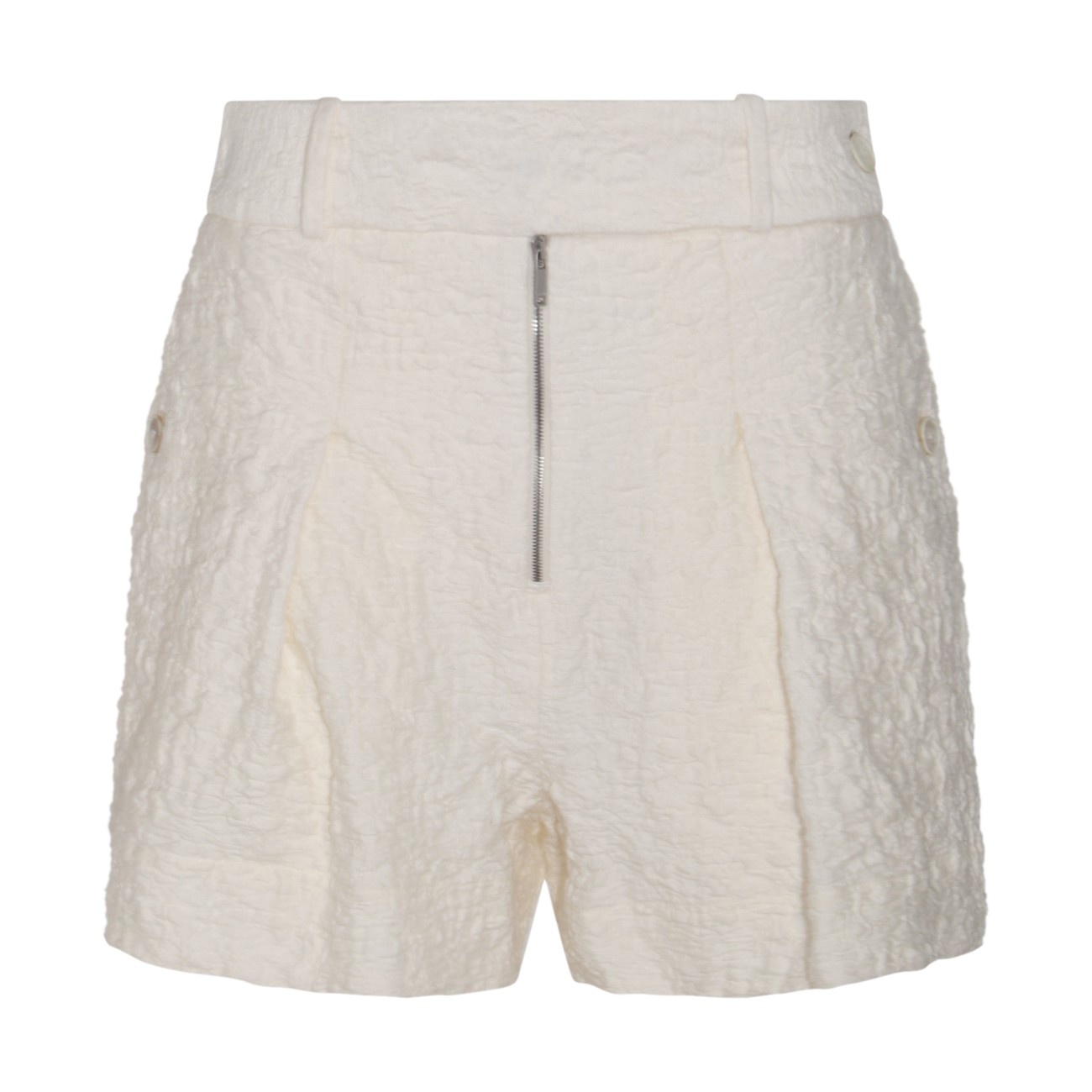 porcelain cotton shorts - 1