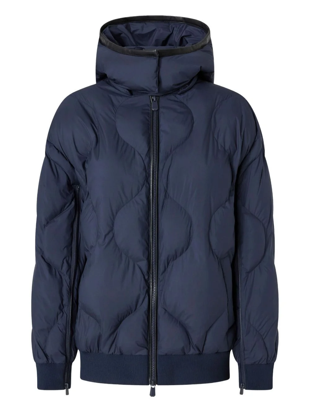 hooded puffer jacket - 1