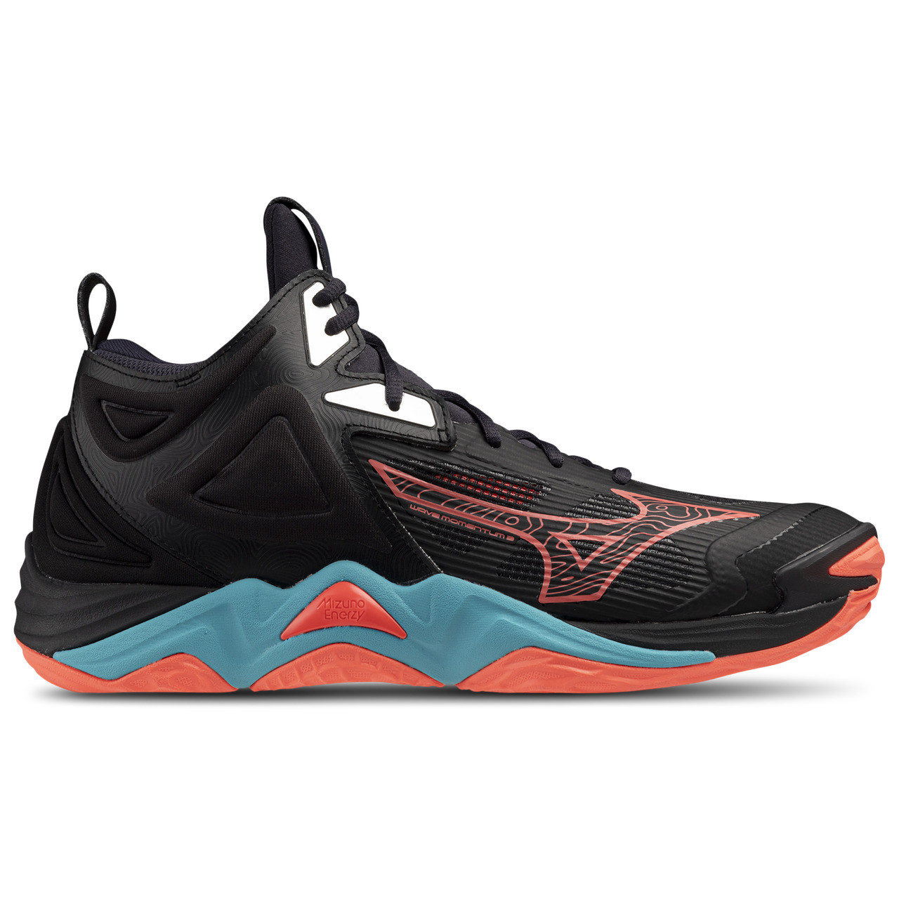 Mizuno Mens Mizuno Wave Momentum 3 Mid - 1