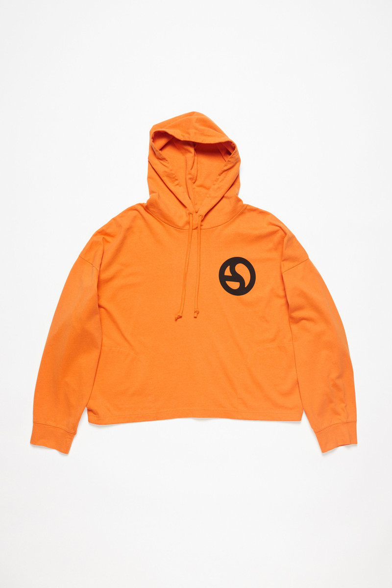 Hooded sweater - Sharp orange 1