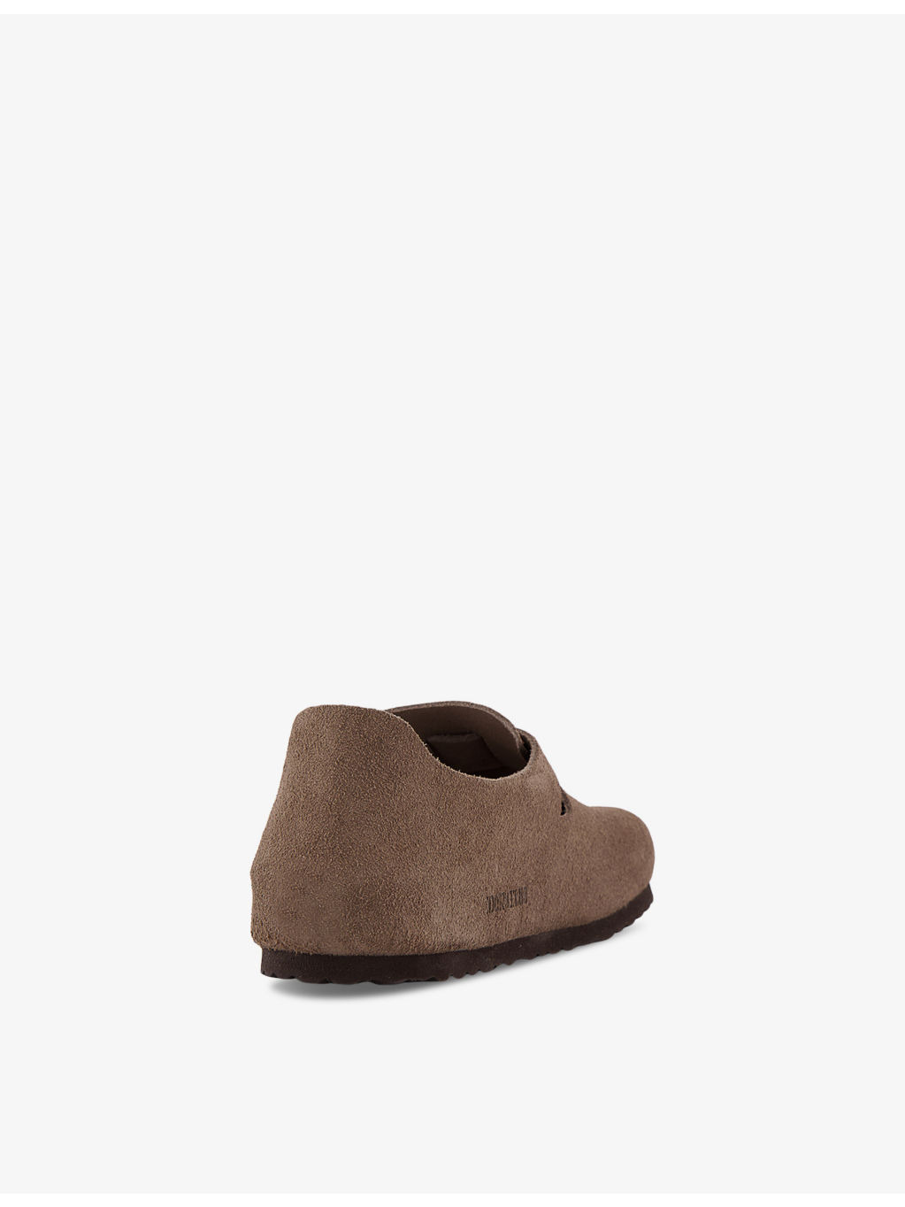London raised-heel suede shoes - 4
