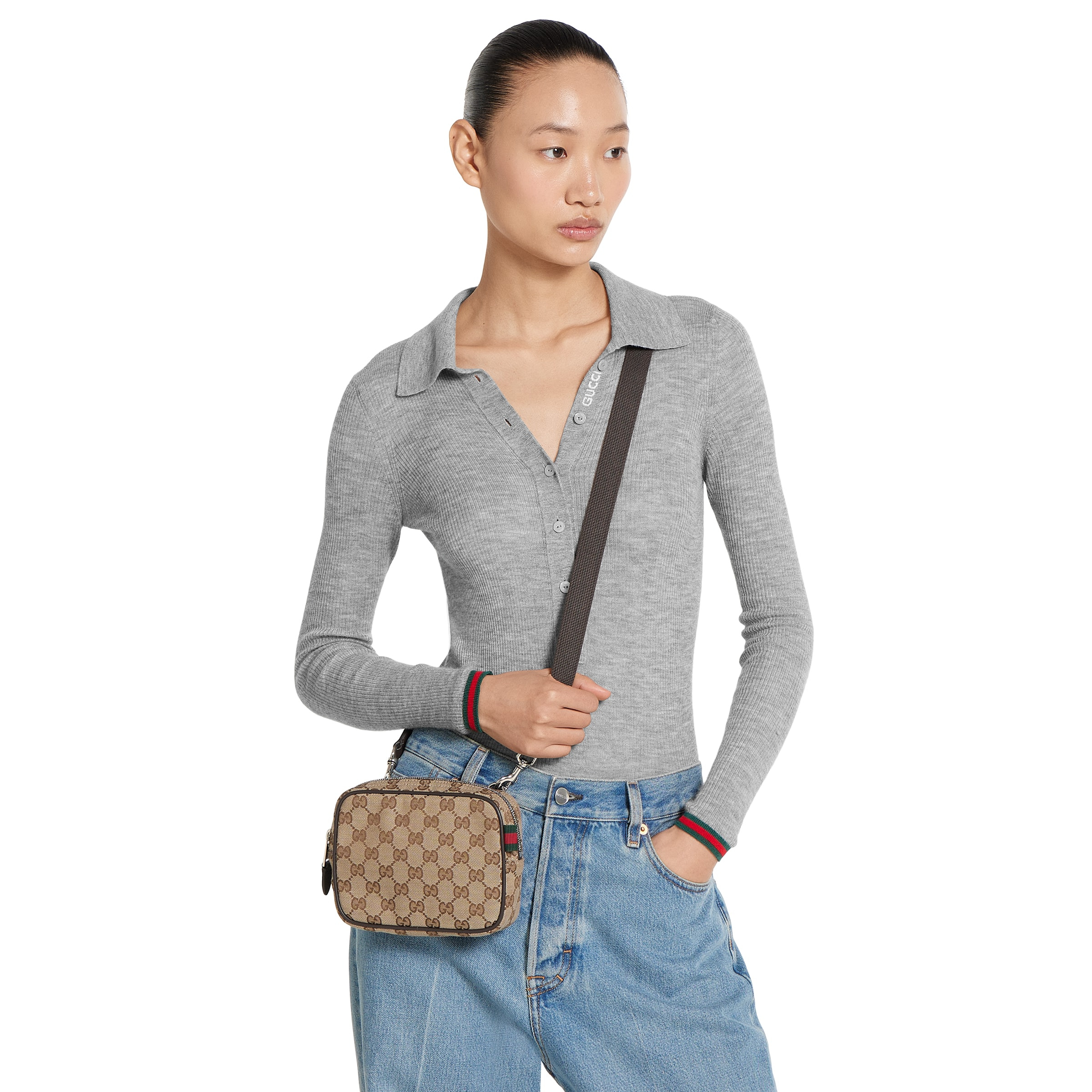 GG canvas mini bag - 4