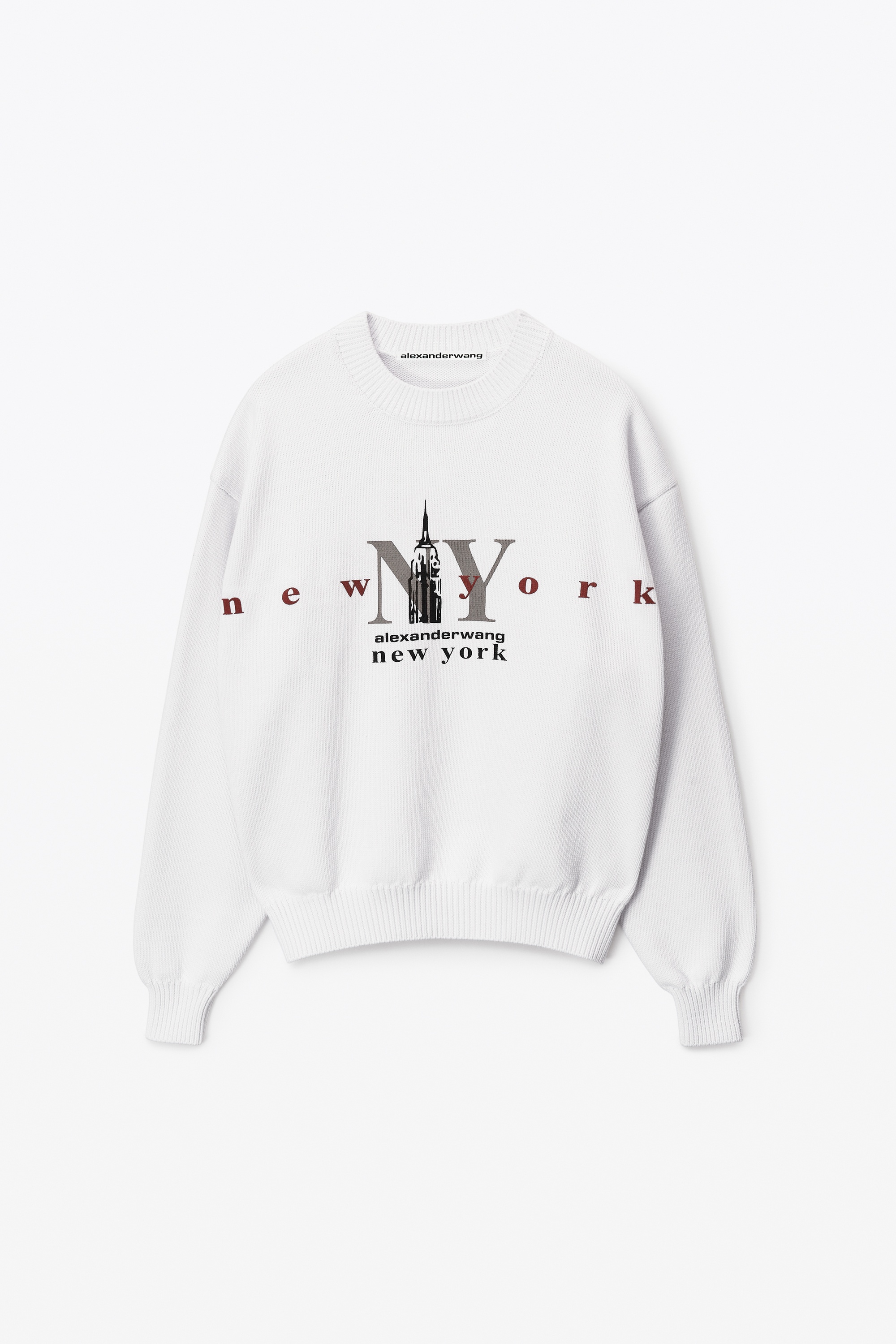 EMPIRE STATE PULLOVER IN COMPACT COTTON - 1