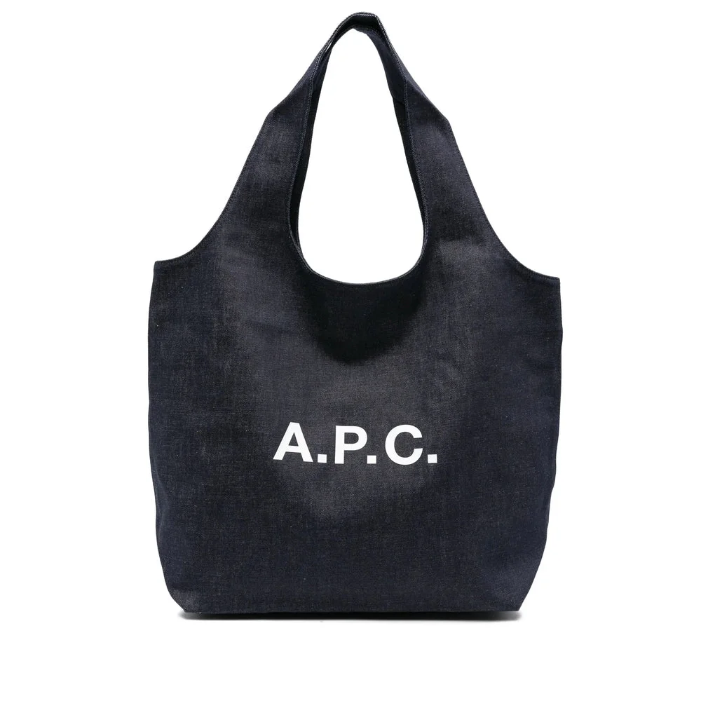 A.P.C. Blue Tote Bags Women - 1