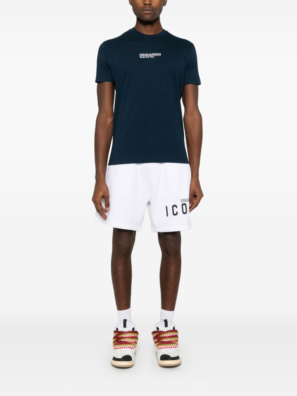 Dsquared Men Cotton T-Shirt With Logo - 3
