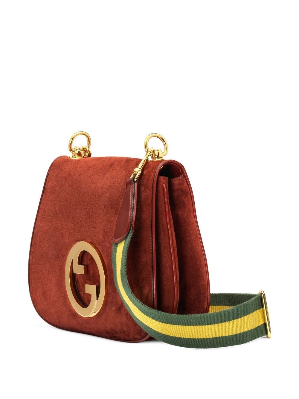 medium Blondie suede shoulder bag - 4