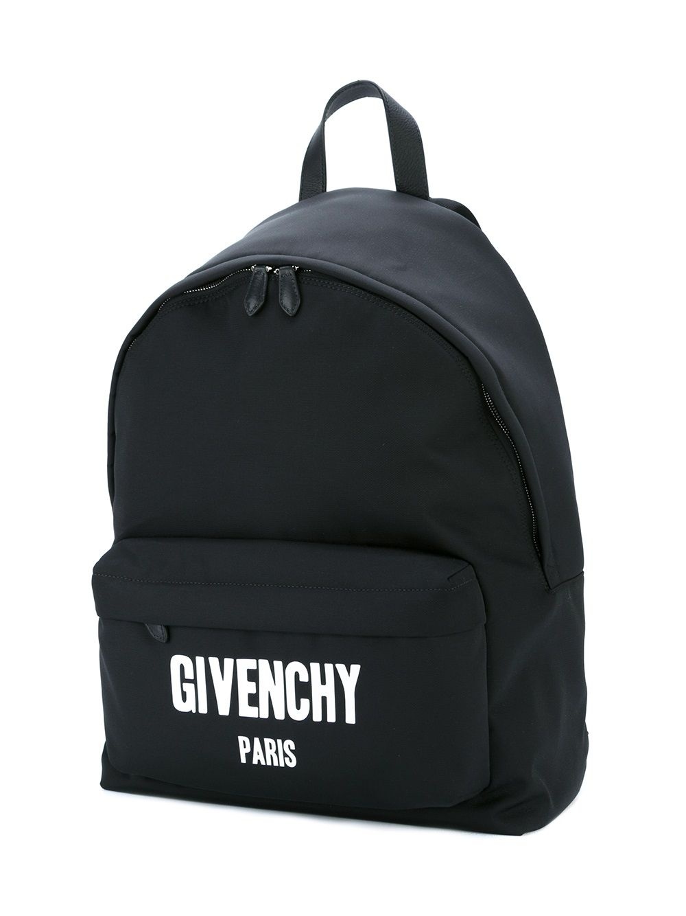 logo print backpack - 4