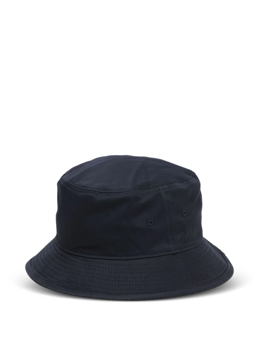embroidered-logo cotton bucket hat - 1