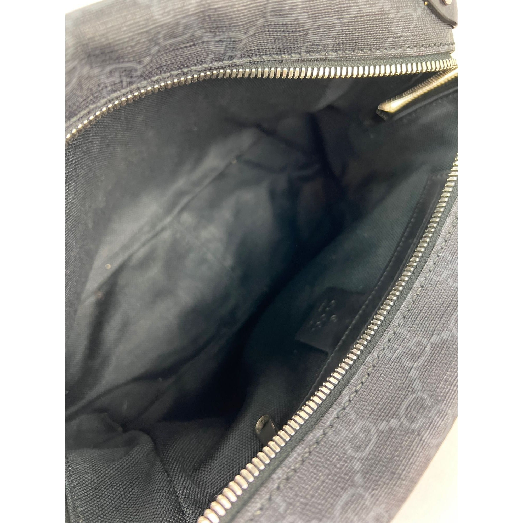 Gucci Black GG Supreme Selleria Square Messenger Bag - 5