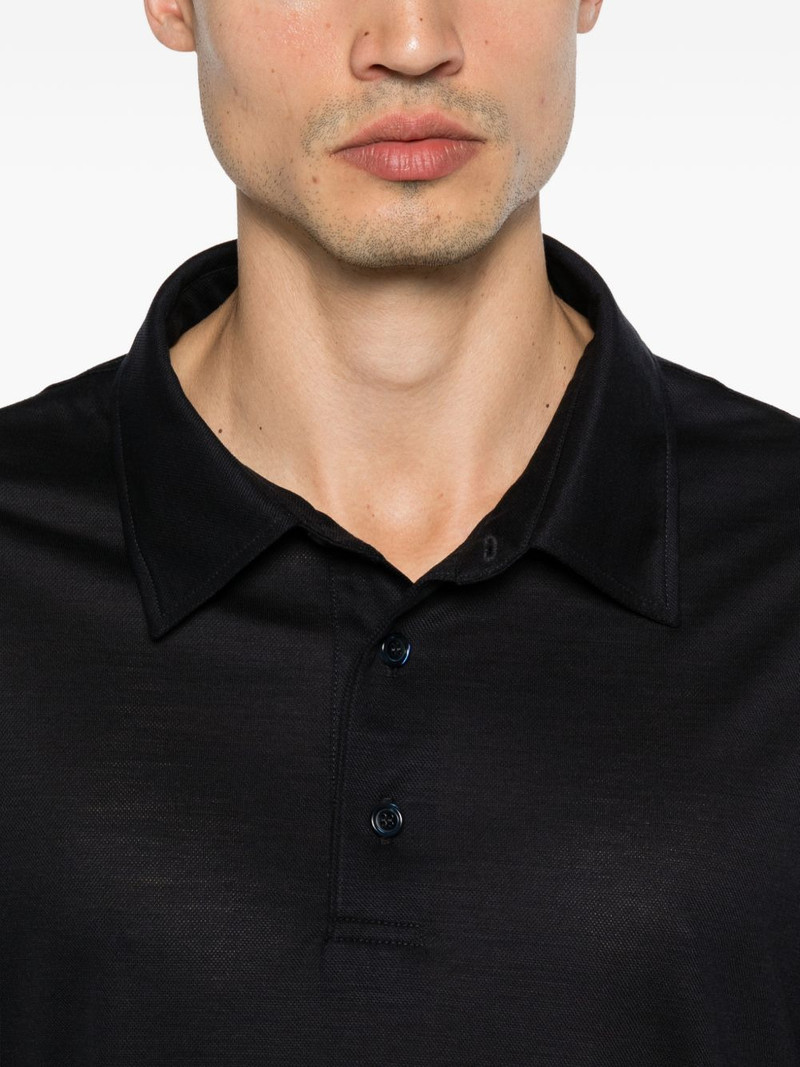 graphic print polo shirt 5