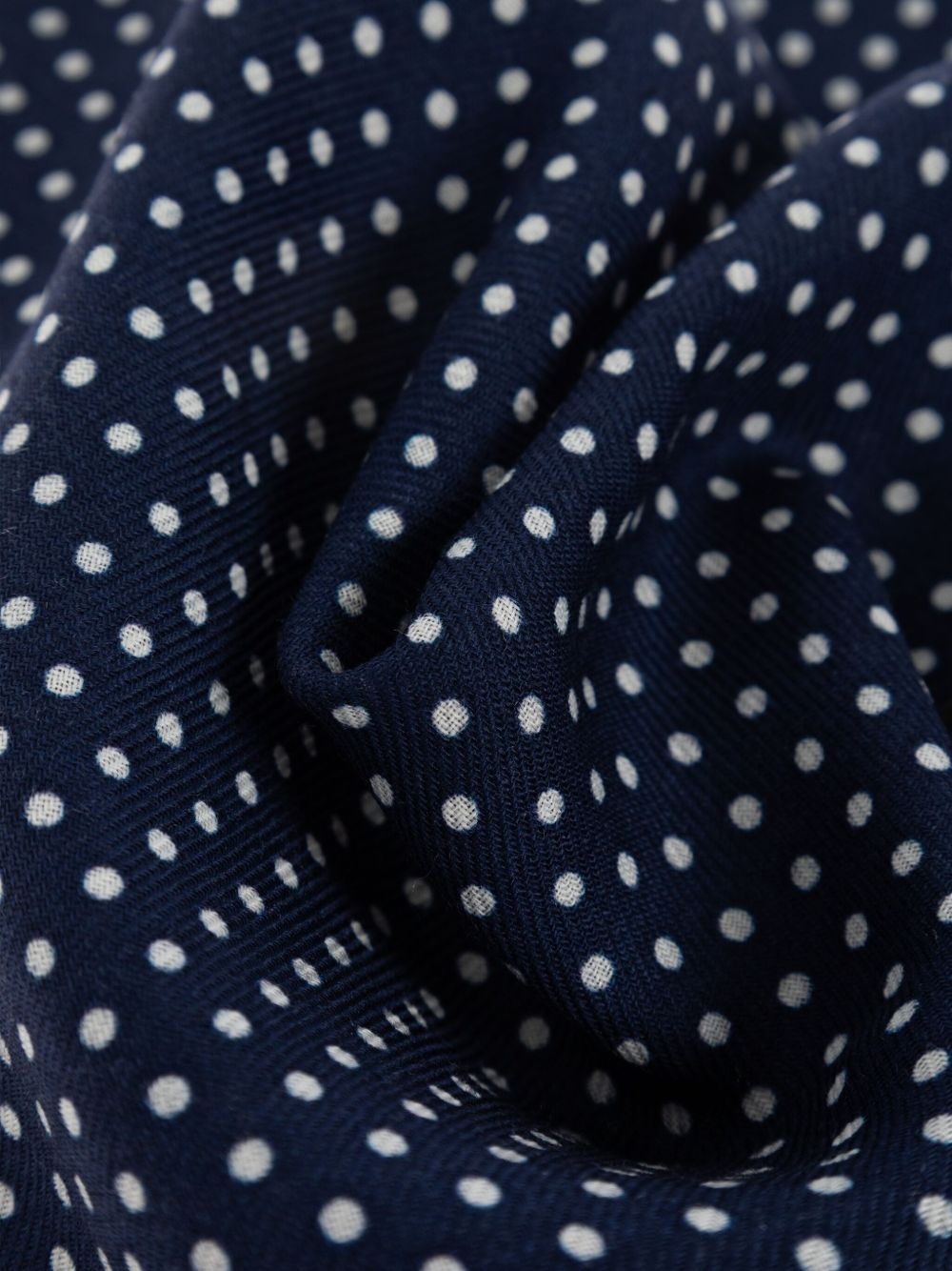 polka-dot wool scarf - 2