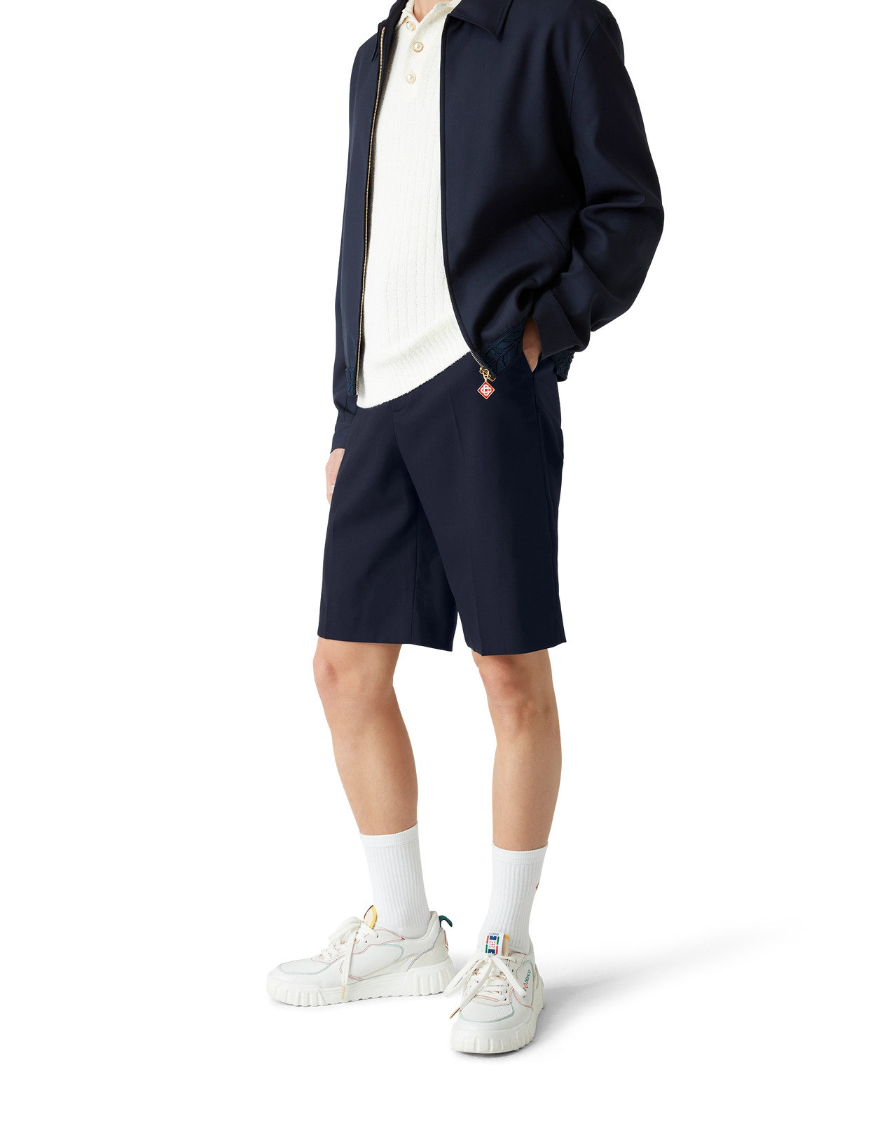 Wool Tailored Shorts | Casablanca Paris - 4