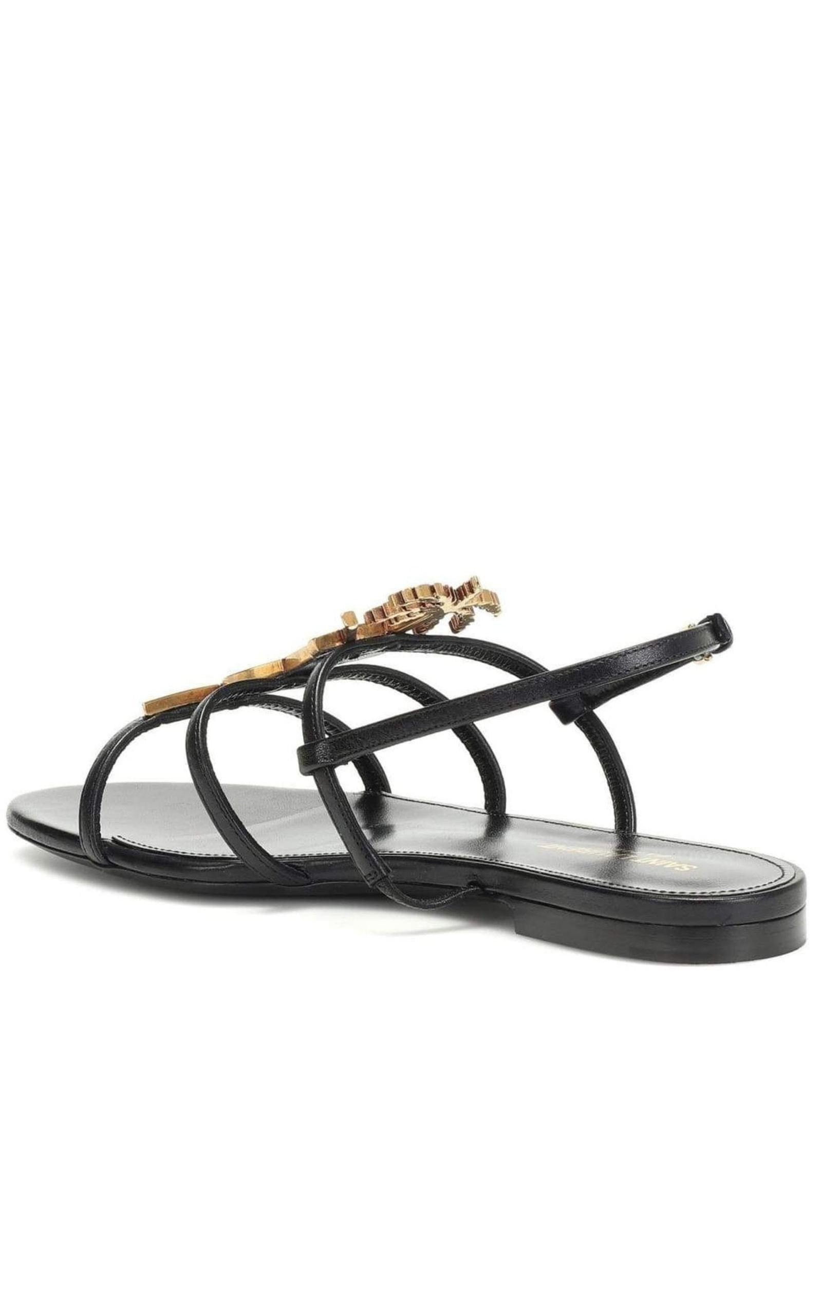 Metal Monogram Cassandra Sandals - 4