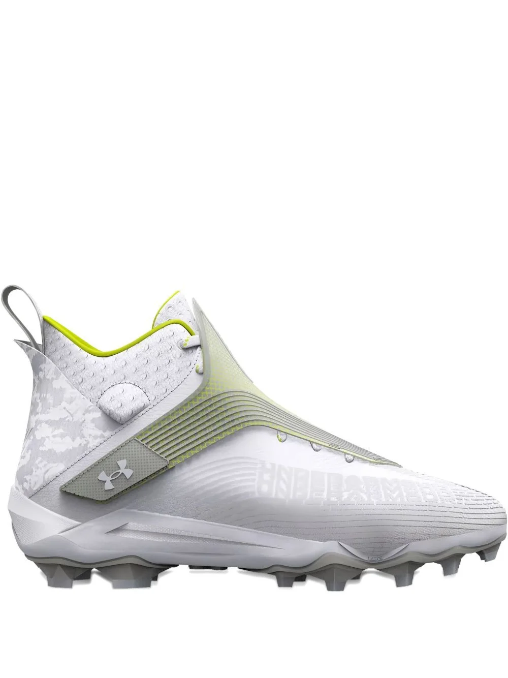 Highlight Hammer Mc "White/Metallic Silver" cleats - 1
