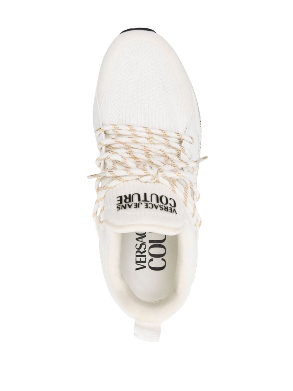 Dynamic logo-strap sneakers - 4