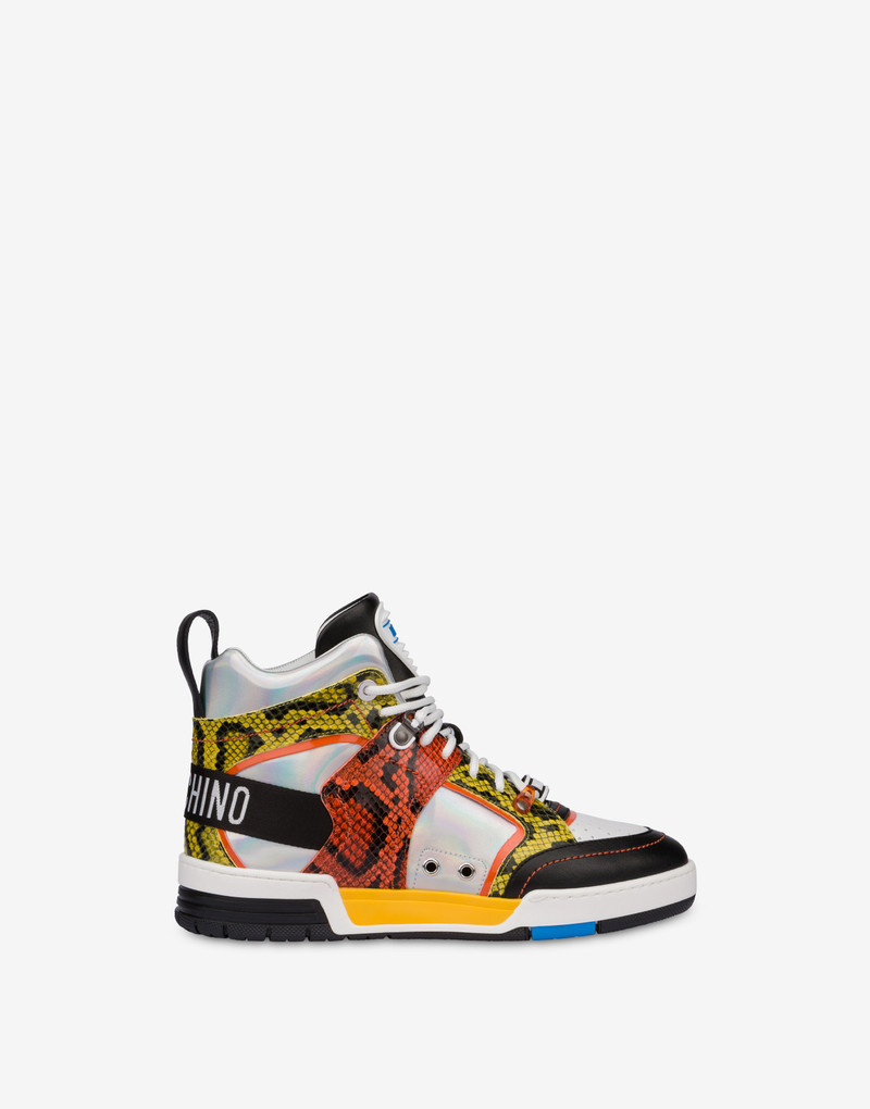 STREETBALL ASYMMETRICAL HIGH-TOP SNEAKERS 4