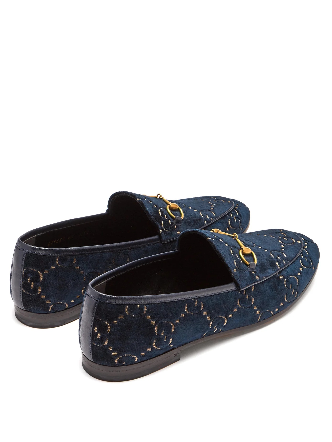 Jordaan GG velvet loafers - 4