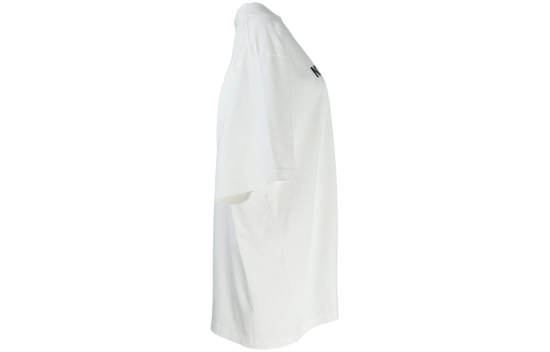 (WMNS) Balenciaga No Comment T-Shirt 'White' 684155TLVG30330 - 3